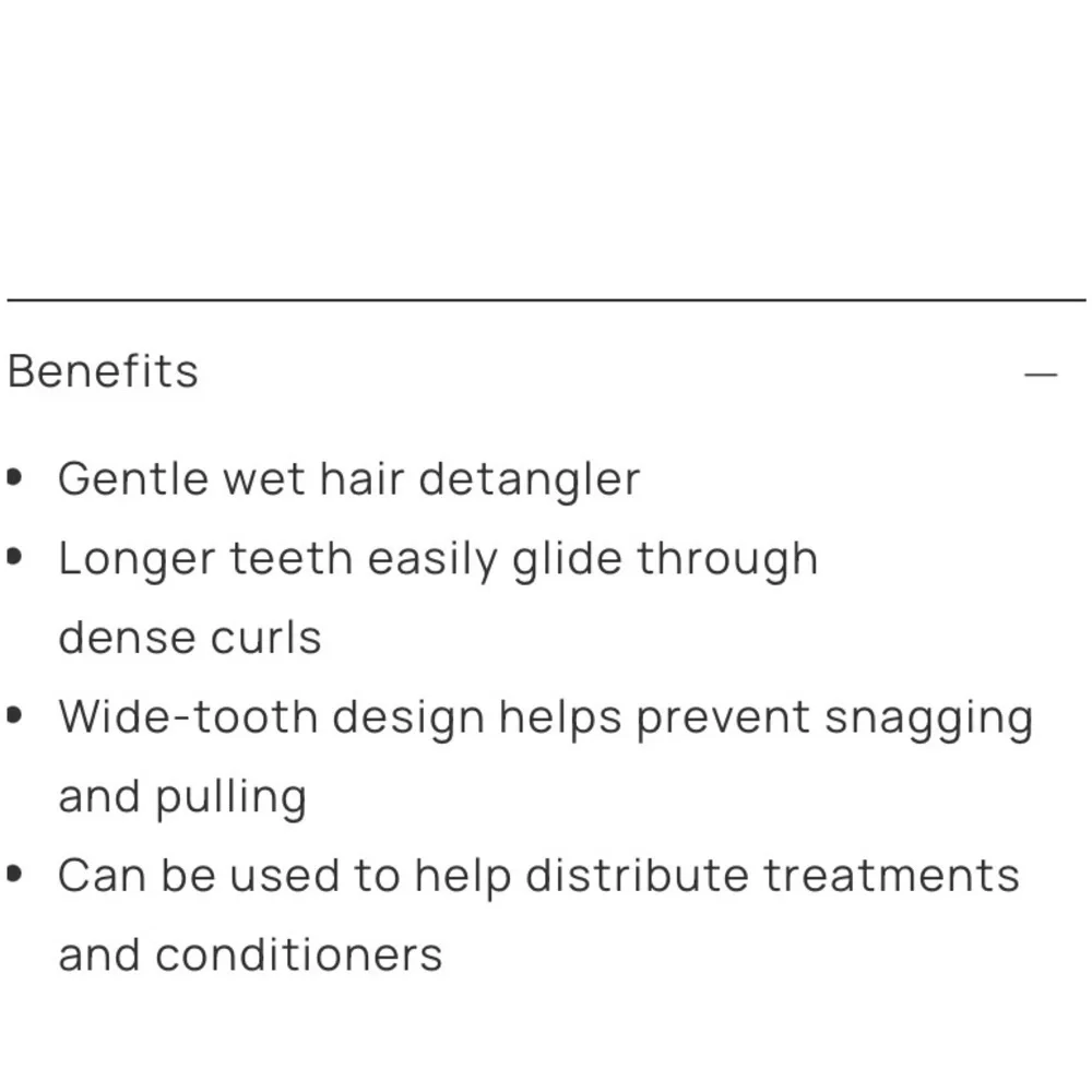 Ouidad Wide Tooth Shower Comb Detangler
